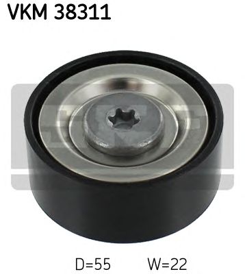 SKF vkm38311 -  Паразитный / ведущий ролик, поликлиновой ремень