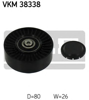SKF vkm38338 -  РОЛИК П/КЛИН.РЕМНЯ ОПОРН. BMW X5/X6 07- 30D/35D