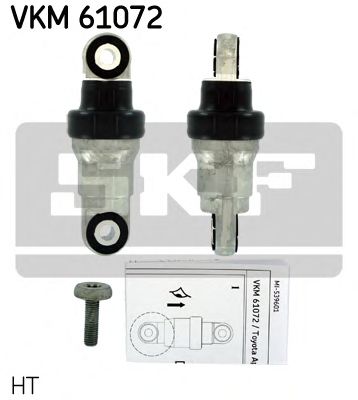SKF vkm61072 -  Натяжной ролик, поликлиновой  ремень