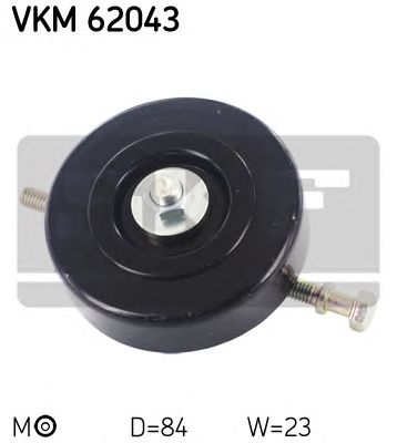 SKF vkm62043 -  Натяжной ролик, поликлиновой  ремень
