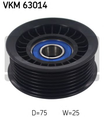 SKF vkm63014 -  Паразитный / ведущий ролик, поликлиновой ремень