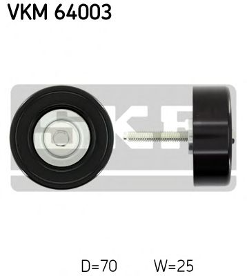 SKF vkm64003 -  Паразитный / ведущий ролик, поликлиновой ремень