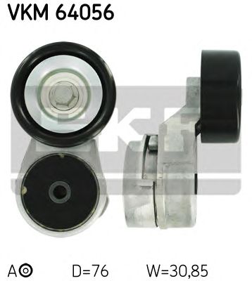 SKF vkm64056 -  Натяжной ролик, поликлиновой  ремень