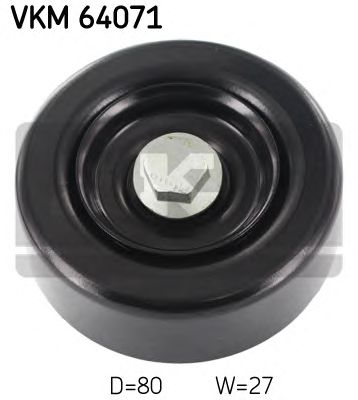SKF vkm64071 -  Паразитный / ведущий ролик, поликлиновой ремень