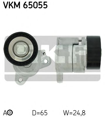 SKF vkm65055 -  Натяжной ролик, поликлиновой  ремень