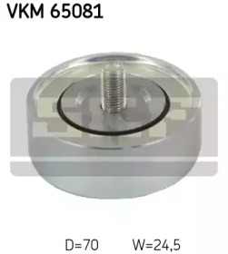 SKF vkm65081 -  Паразитный / ведущий ролик, поликлиновой ремень
