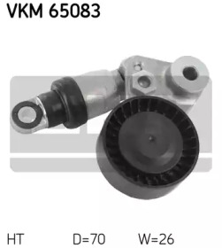 SKF vkm65083 -  Натяжной ролик, поликлиновойремень