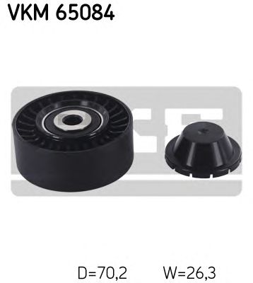 SKF vkm65084 -  Паразитный / ведущий ролик, поликлиновой ремень