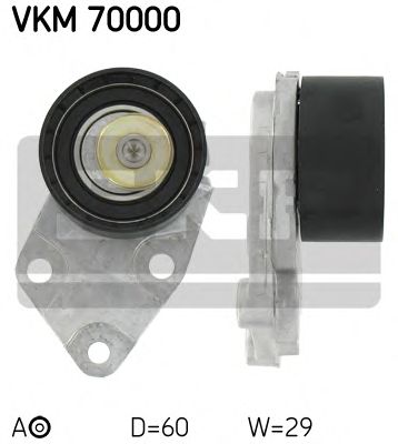 SKF vkm70000 -  Натяжной ролик, ремень ГРМ