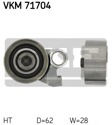 SKF vkm71704 -  Натяжной ролик, ремень ГРМ