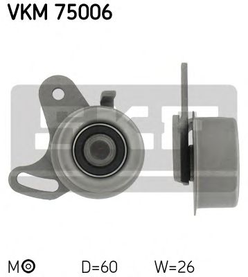 SKF vkm75006 -  Натяжной ролик, ремень ГРМ