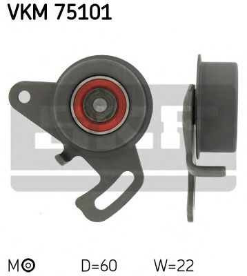 SKF vkm75101 -  Натяжной ролик, ремень ГРМ