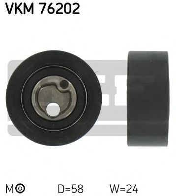 SKF vkm76202 -  Натяжной ролик, ремень ГРМ