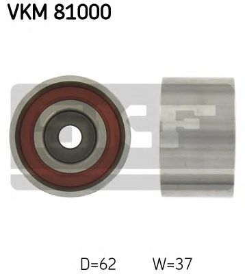SKF vkm81000 -  Паразитный / Ведущий ролик, зубчатый ремень