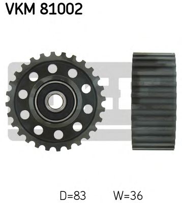SKF vkm81002 -  Паразитный / Ведущий ролик, зубчатый ремень