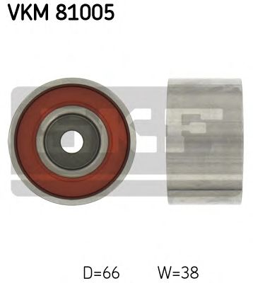 SKF vkm81005 -  Паразитный / Ведущий ролик, зубчатый ремень