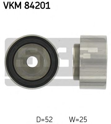 SKF vkm84201 -  Паразитный / Ведущий ролик, зубчатый ремень