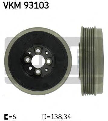 SKF vkm93103 -  Ременный шкив, коленчатый вал