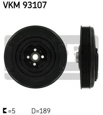 SKF vkm93107 -  Ременный шкив, коленчатый вал
