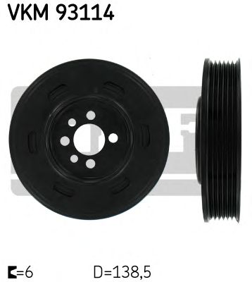 SKF vkm93114 -  Ременный шкив, коленчатый вал