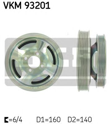 SKF vkm93201 -  Ременный шкив, коленчатый вал
