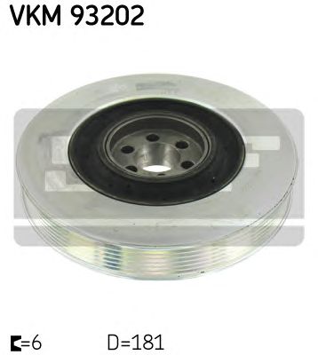 SKF vkm93202 -  Ременный шкив, коленчатый вал