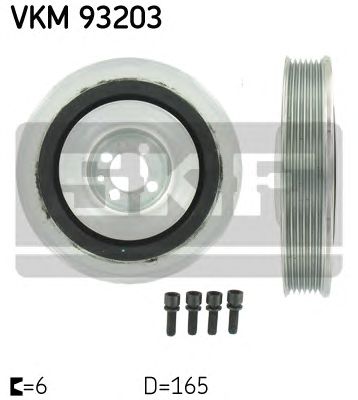 SKF vkm93203 -  Ременный шкив, коленчатый вал