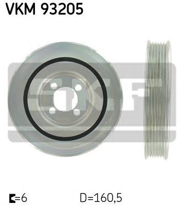 SKF vkm93205 -  Ременный шкив, коленчатый вал