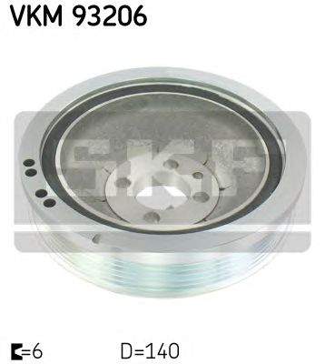 SKF vkm93206 -  Ременный шкив, коленчатый вал
