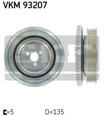 SKF vkm93207 -  Ременный шкив, коленчатый вал