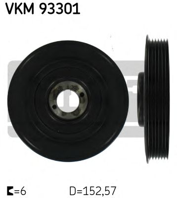 SKF vkm93301 -  Ременный шкив, коленчатый вал