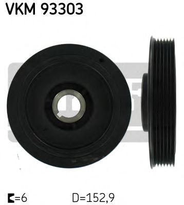 SKF vkm93303 -  Ременный шкив, коленчатый вал
