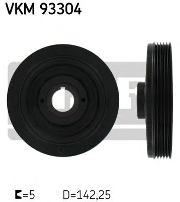 SKF vkm93304 -  Ременный шкив, коленчатый вал