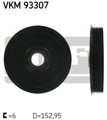 SKF vkm93307 -  Ременный шкив, коленчатый вал