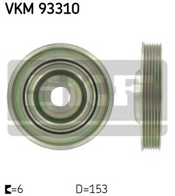 SKF vkm93310 -  Ременный шкив, коленчатый вал