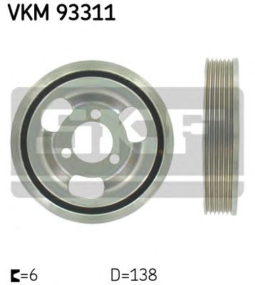SKF vkm93311 -  Ременный шкив, коленчатый вал