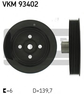 SKF vkm93402 -  Ременный шкив, коленчатый вал