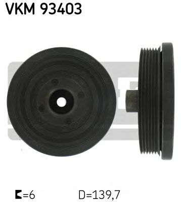 SKF vkm93403 -  Ременный шкив, коленчатый вал