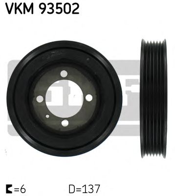 SKF vkm93502 -  Ременный шкив, коленчатый вал
