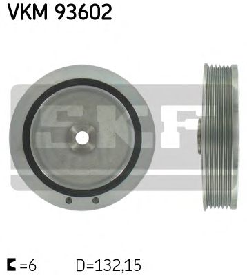 SKF vkm93602 -  Ременный шкив, коленчатый вал