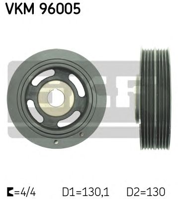 SKF vkm96005 -  Ременный шкив, коленчатый вал