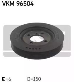SKF vkm96504 -  Ременный шкив, коленчатый вал