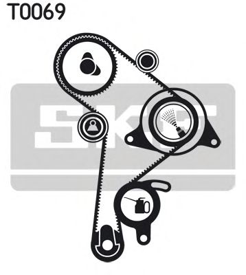 SKF vkma01011 -  Комплект ремня ГРМ