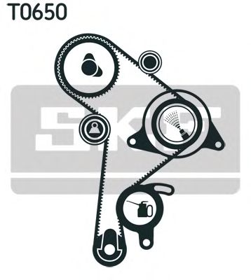 SKF vkma01014 -  Комплект ремня ГРМ