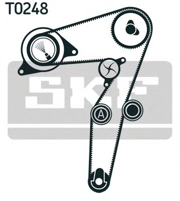 SKF vkma02193 -  Комплект ремня ГРМ
