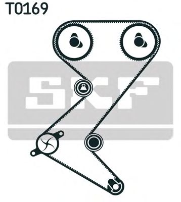 SKF vkma03235 -  Комплект ремня ГРМ