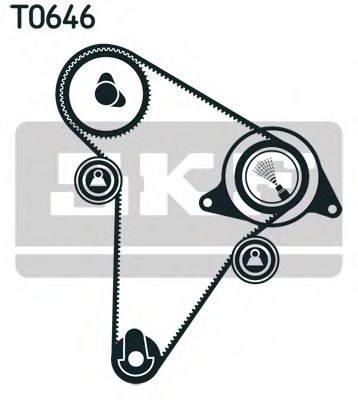 SKF vkma03301 -  Комплект ремня ГРМ