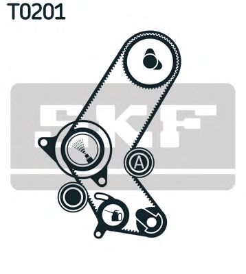 SKF vkma05700 -  Комплект ремня ГРМ