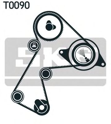 SKF vkma06126 -  Комплект ремня ГРМ