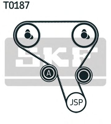 SKF vkma06503 -  Комплект ремня ГРМ